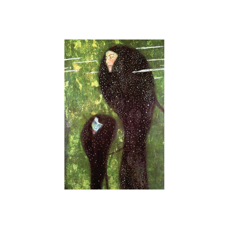 « mermaids » par gustav klimt,, impression