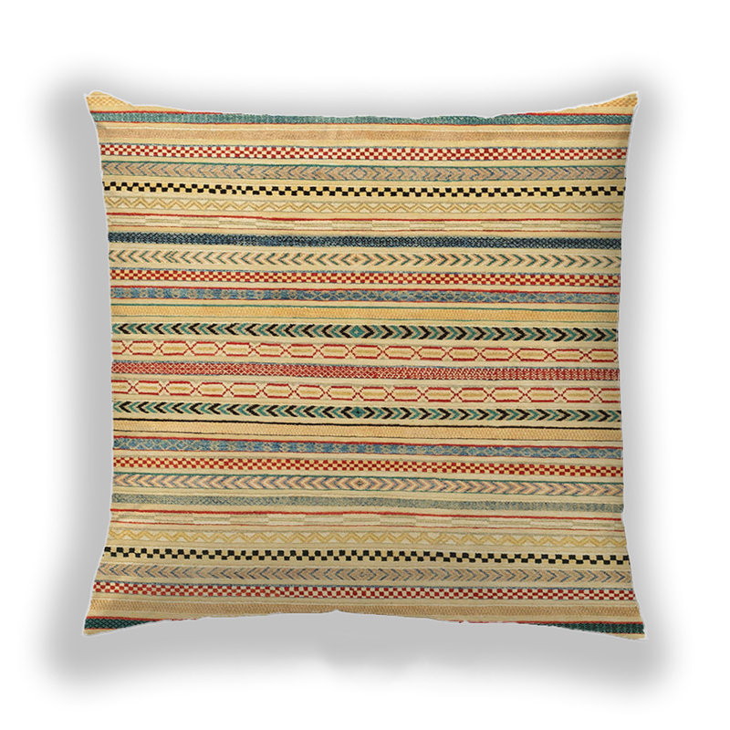 Coussin Abstract 2202, Microsuède