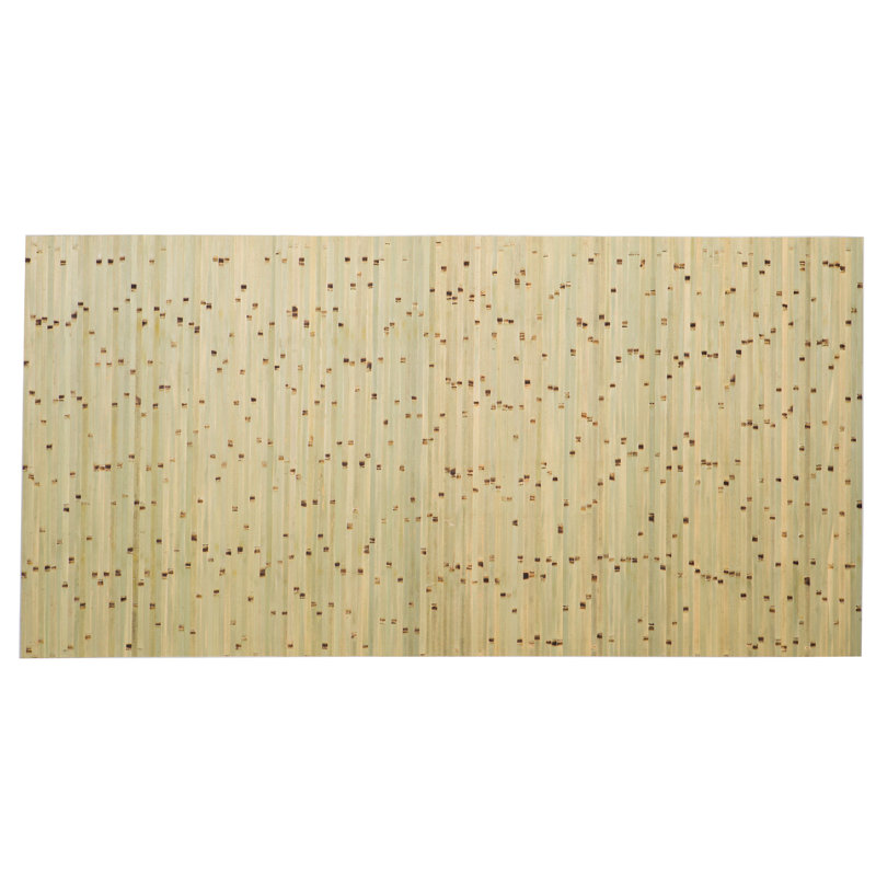 Raw Green Burnt Bamboo Wall Paneling Wainscoting Decor