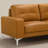 Coamhan 104" Genuine Leather Square Arm Sectional Sofa with Right Chaise-1180385881-1202561577