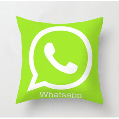 Mysha White Square Cushion Cover
