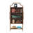 Storage Cabinet, Brown finish