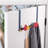 Iron Seamless Over-The-Door Hook Rack