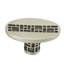 TILE OVAL KNOB; ANTIQUE NICKEL