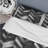 Black Grey Transitional Chevron Charm I - Transitional Duvet Cover Set-109146732