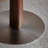 Black&Walnut Round Sintered Stone Dining table-1694483369-1694483368