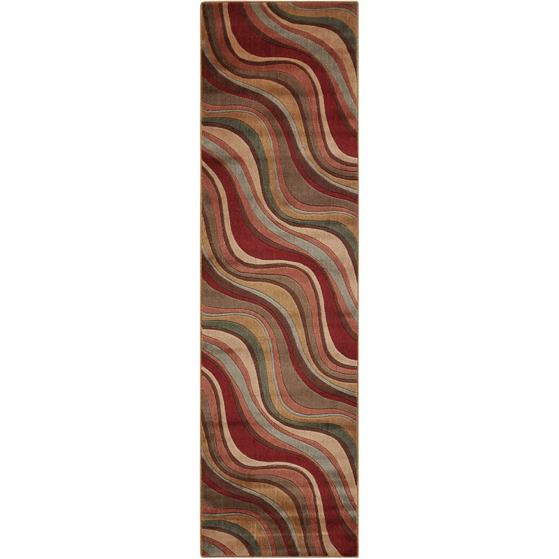 Yuzo Abstract Indoor Rug, Runner 2' x 5'9"