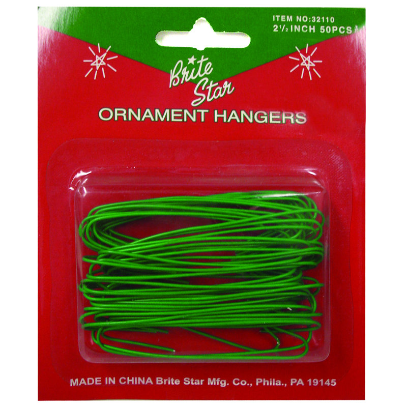 50 Ct 2.5 inch Ornament Hooks