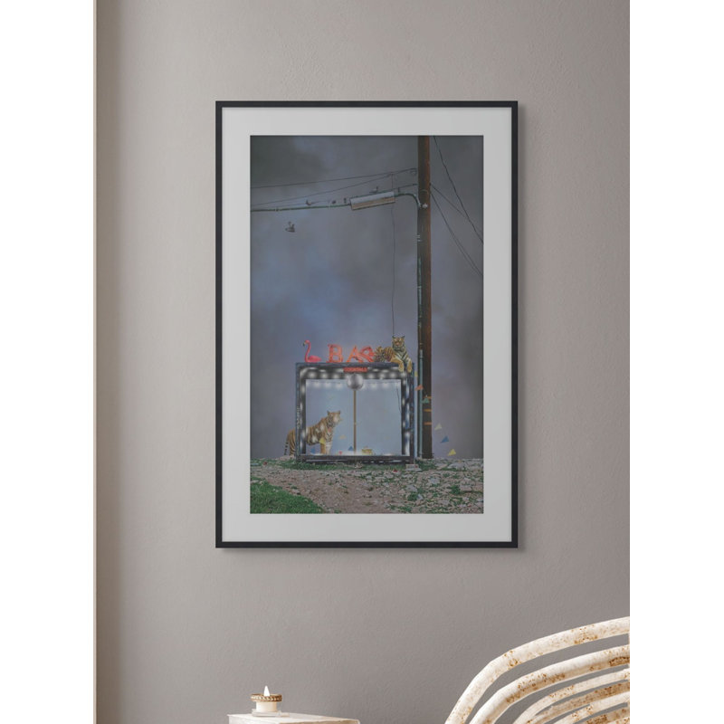 Party Animals 1 Print by Jason Brueck, 56.5" H x 38.5" W