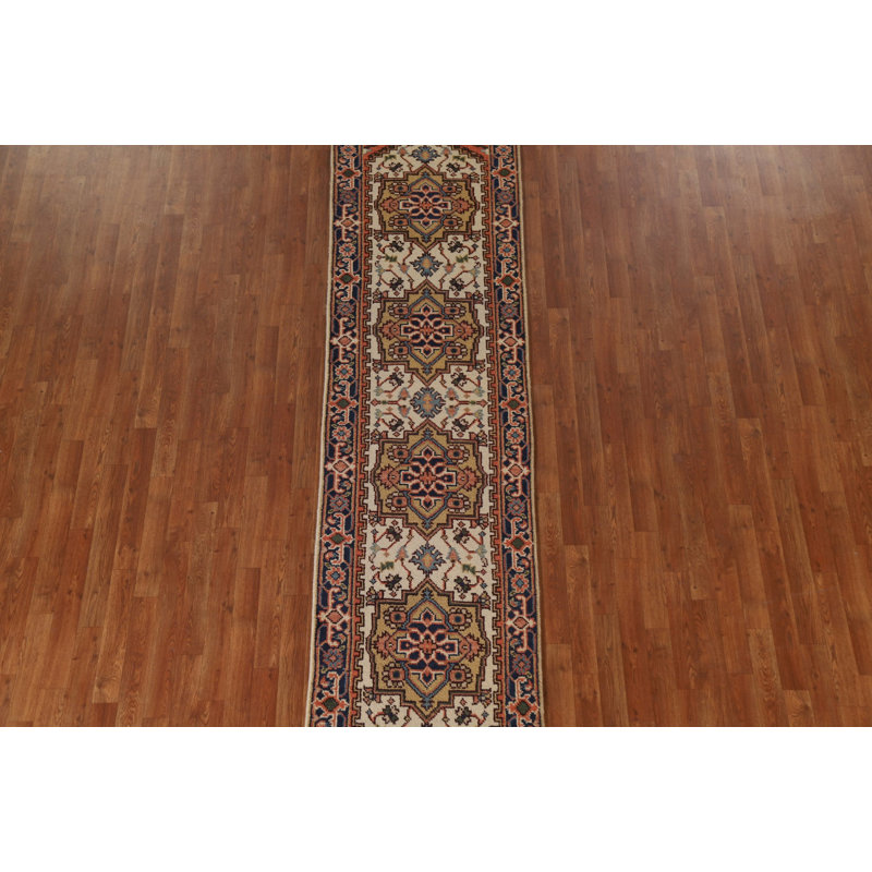 One-of-a-Kind 2'6'' X 10'2'' New Age Runner Wool Area Rug in