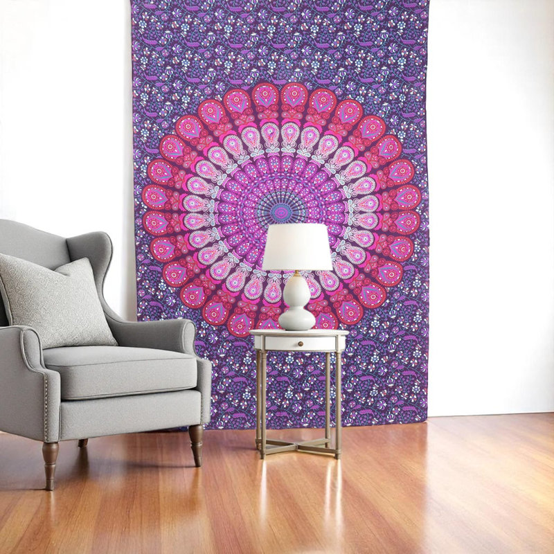 Tapisserie 80 po x 56 po Mandala