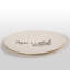 Large Platter With Quote