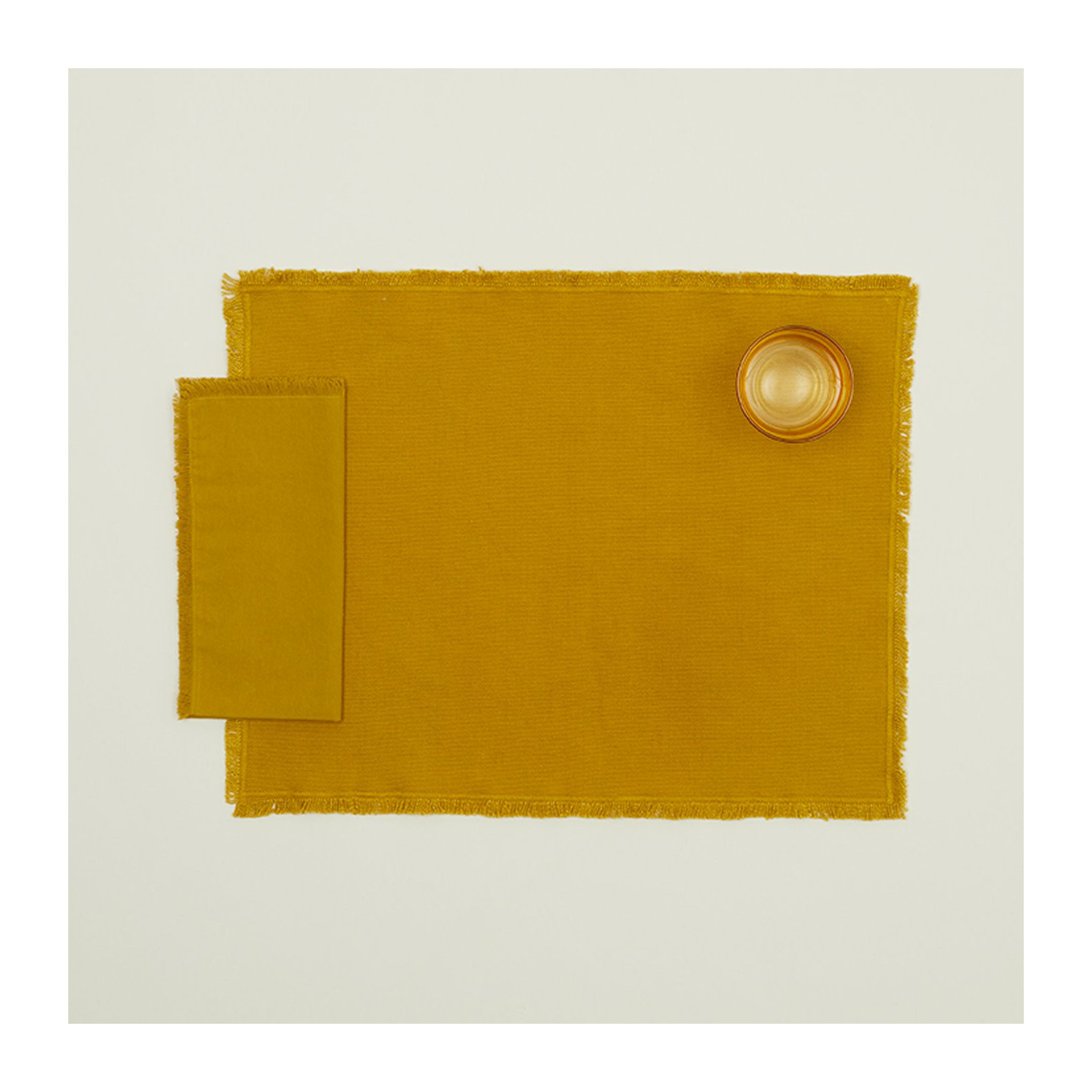 Shanice Essential Dinner Napkin, Mustard