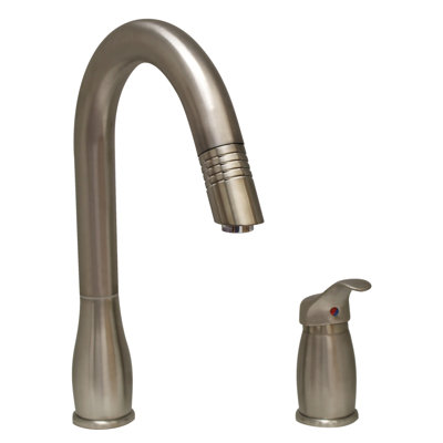 Whitehaus Collection Metrohaus Pull Down Kitchen Faucet