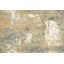 Tapis oriental abstrait artistique 6 x 9