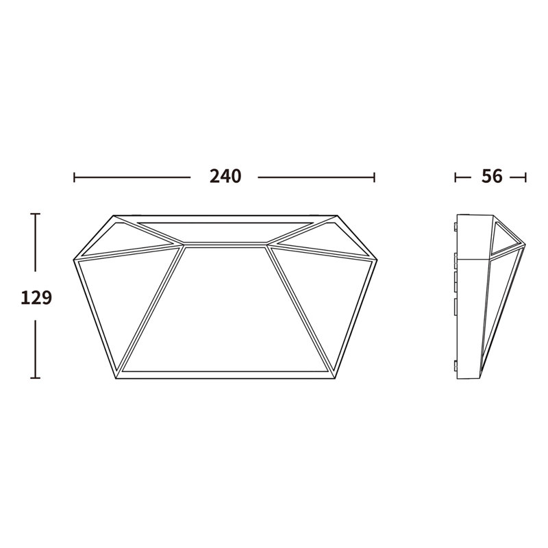 Aluminum LED Wall Light