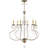 Alexix 6 - Light Steel Chandelier