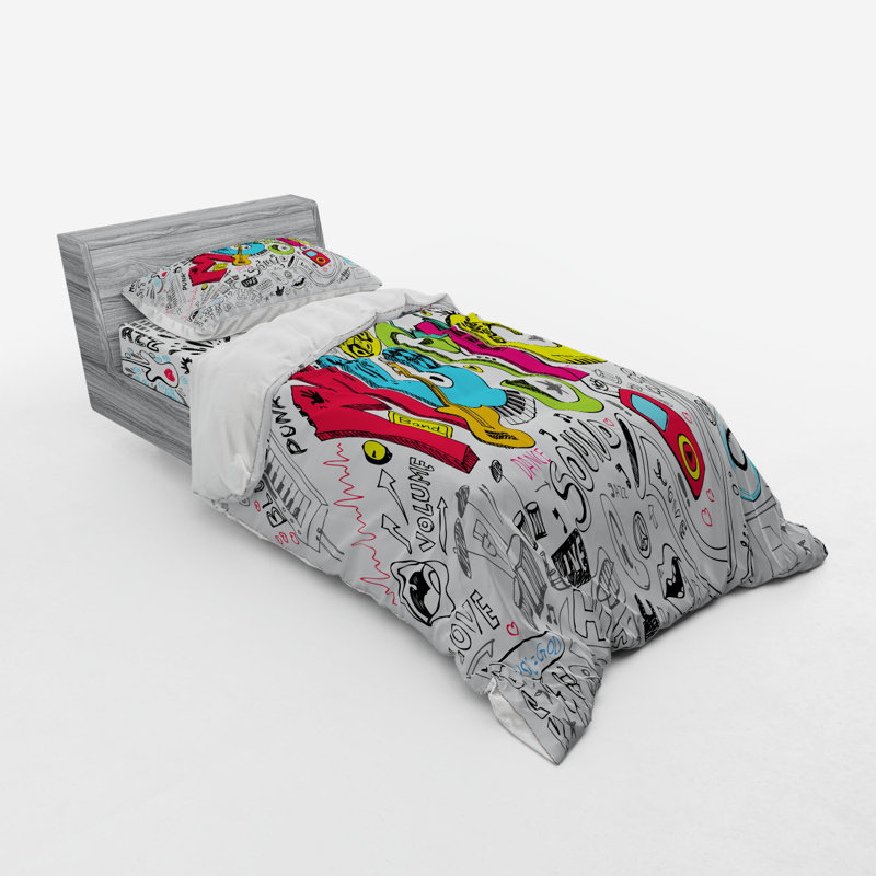 Traditional Polyester Duvet Cover, Twin XL Duvet Cover + 2 Additional Pieces