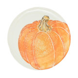 Pumpkins Handmade Earthenware Salad/Dessert Plate