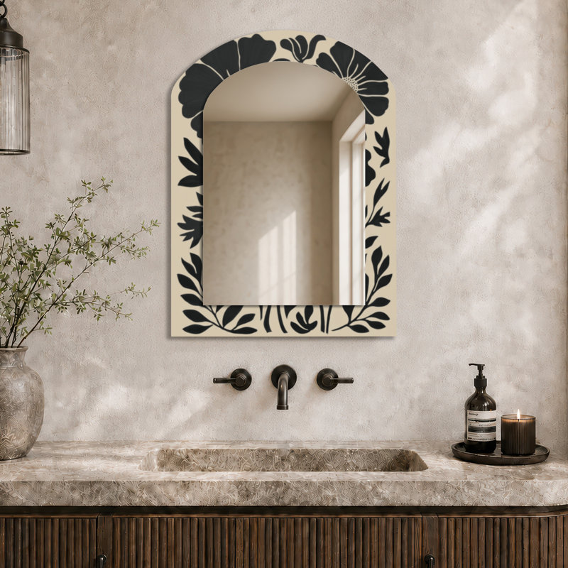 Miroir d'appoint Modern, 34" x 25"
