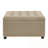 Square Tufted Casner with storgae space and Nailhead Trim decoration-563306665
