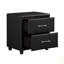 Contemporain durable en similicuir recouvrant la table de chevet 1pc