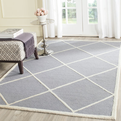 Darwin Rectangle 122 cm x 183 cm Geometric Wool Hand Woven Area Rug