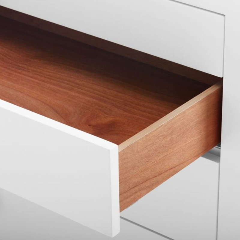 Madison 8 - Drawer Solid Wood Dresser, White