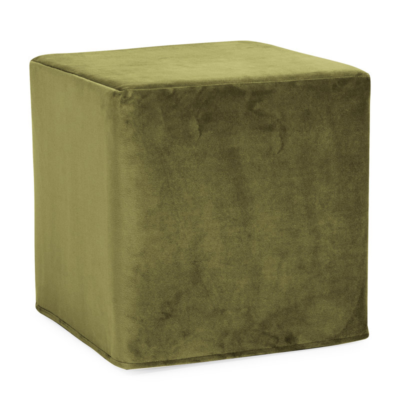 Contreras Upholstered Ottoman, Bella Moss
