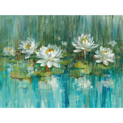 «Water Lily Pond V2», reproduction sur toile