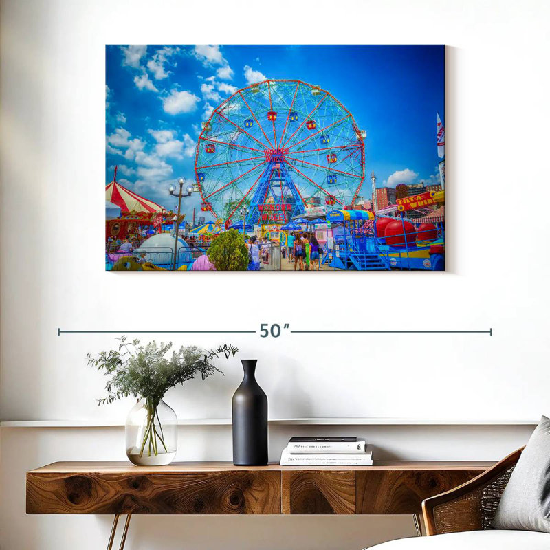 Grande roue Kerner Coney Island, H 26 po x l 39 po