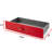 DormCo Texture Underbed Storage Bin with Wheels - Burgundy