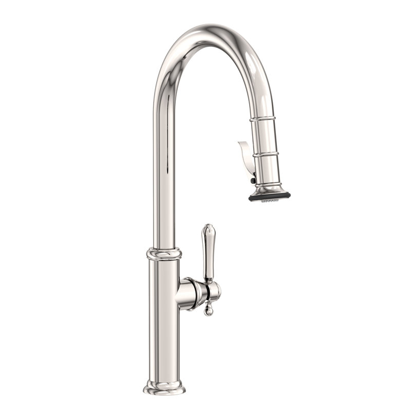 Pull-Down Kitchen Faucet - Trigger Spray, Polished Nickel (PVD)