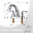 Centerset 2-handle Bathroom Faucet with Drain Assembly-97804580