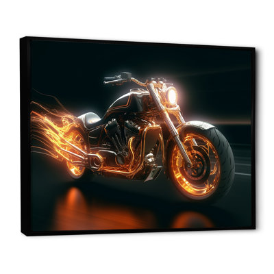 «Neon Light Strips», impression sur toile