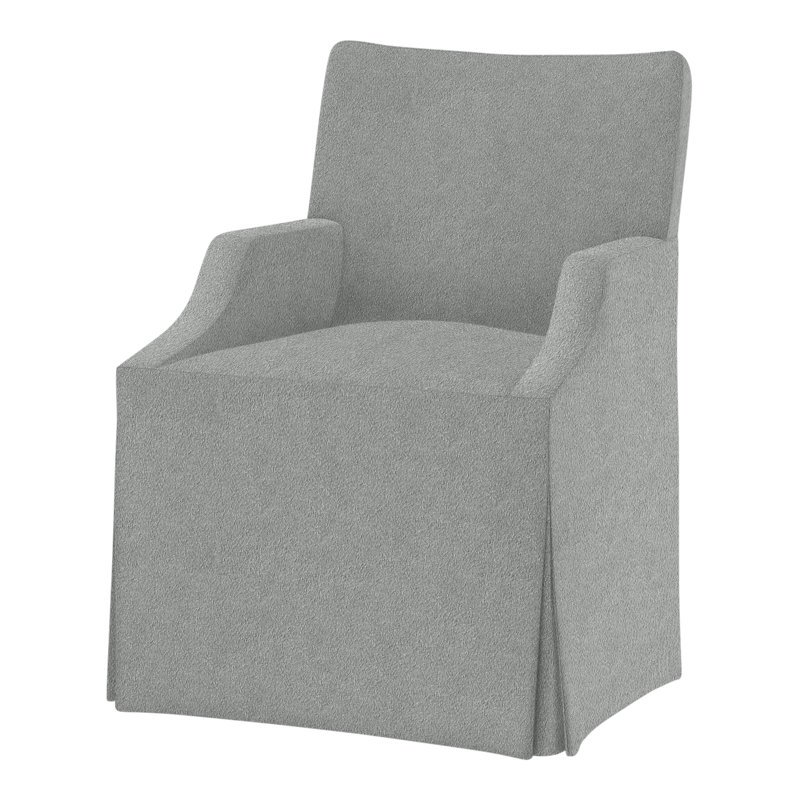 Lia Upholstered Arm Chair, Rise Smoke (Performance fabric) 1357-93