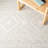 Kyndall Southwestern Handmade Tufted Wool Light Gray/Ivory Area Rug-159215330