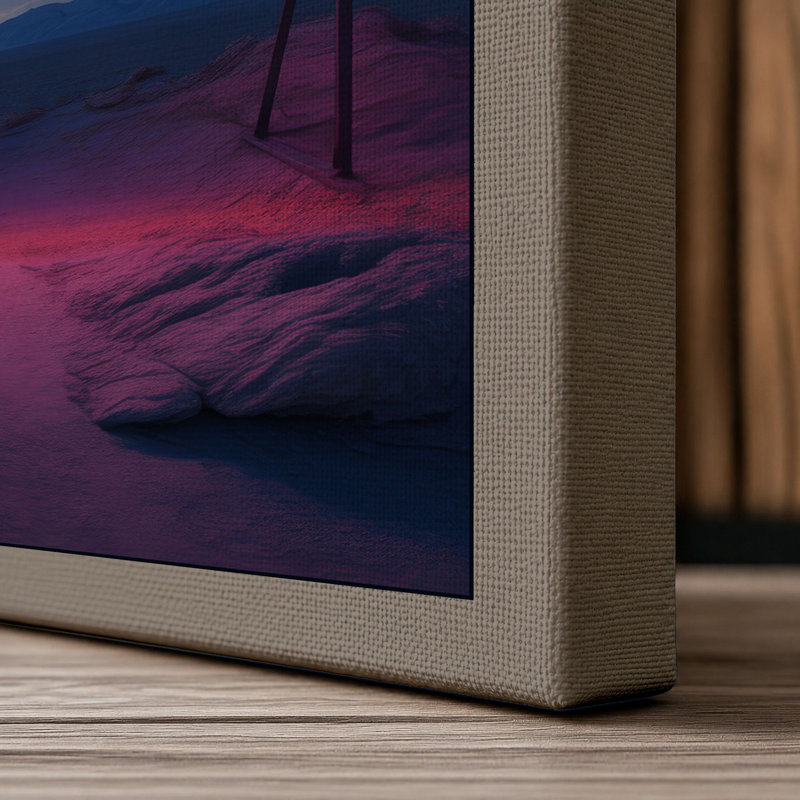Everything Must Go Modern - Wrapped Canvas, 30x20 - 76.2 x 50.8 cm, Taupe Border