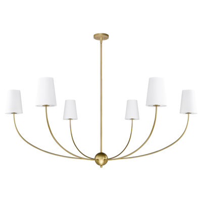 Caral Dimmable Traditional Shaded Chandelier