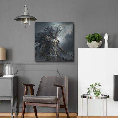 'Overlord' by r3darch0n Metal Wall Art, 24" x 24"