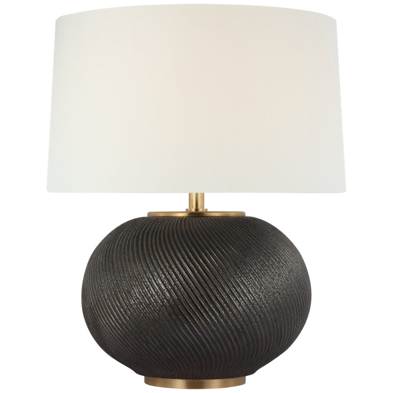 Mirelle Table Lamp, Crystal Bronze