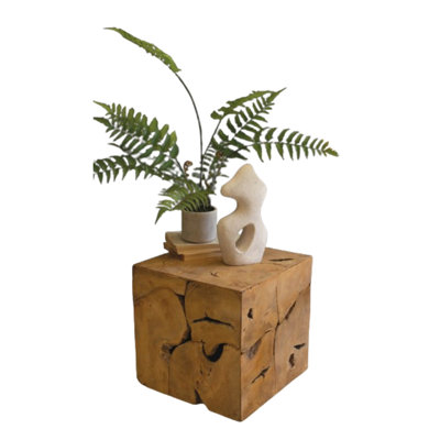 Jahmiyah Solid Wood End Table