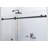 Astro 44 - 48 in. x 78 in. Fully Frameless Glass Sliding Shower Door-59183094