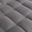 Canapé-lit avec couchette gris anthracite