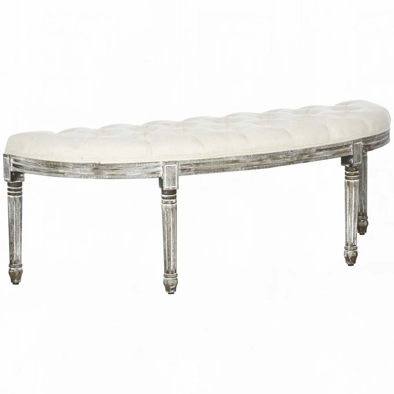 Banc de bout de lit capitonné