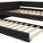 Full XL-Sized Daybed Comes With Trundle Bed & Integrated LED Lights-1282693428