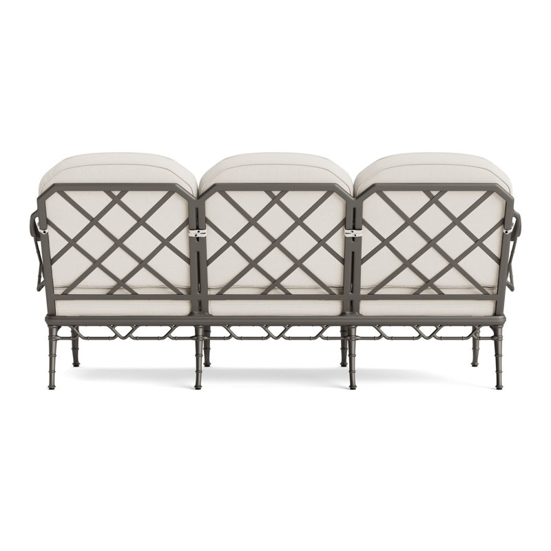 Calcutta Outdoor 3 - Seat Patio Sofa, Fusion Natural, Mica