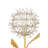 Dandelion Wrought Iron Wallchiere