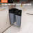 VEVOR Pull-Out Trash Can, 35L Double Bins, Under Mount Kitchen Waste Container with Soft-Close Slide