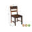 7-piece Live Edge Solid Wood Dining Set With Ladder-back Chairs And Table-98482299-98482297-98482301